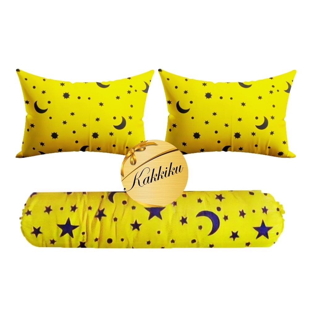 Sarung Bantal Set isi 3 pcs Motif dan Karakter Terbaru