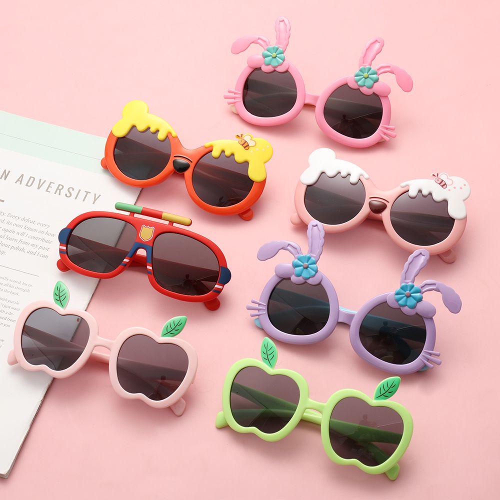 Kacamata Hitam Anak-Anak Nanas Lucu Liburan Colorful Kartun Anak Laki-Laki Perempuan Goggles