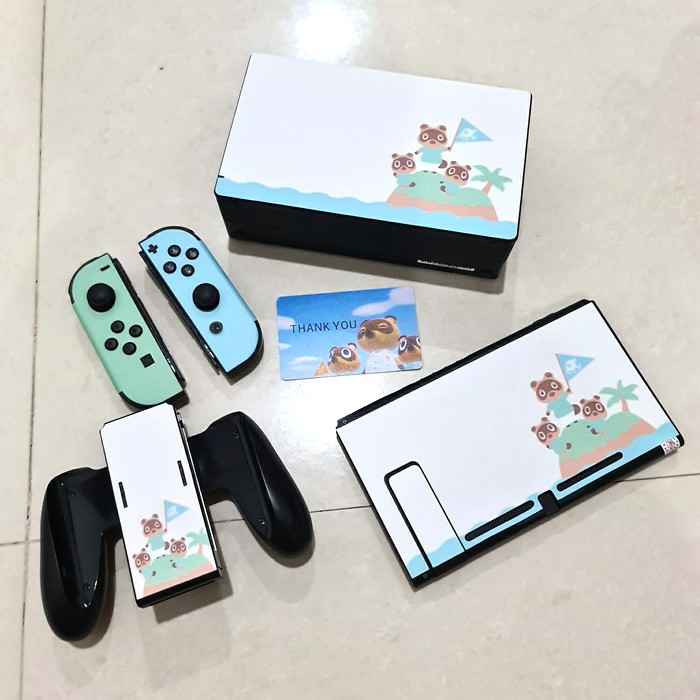 Skin Protector Sticker Garskin Animal Crossing Nintendo Switch
