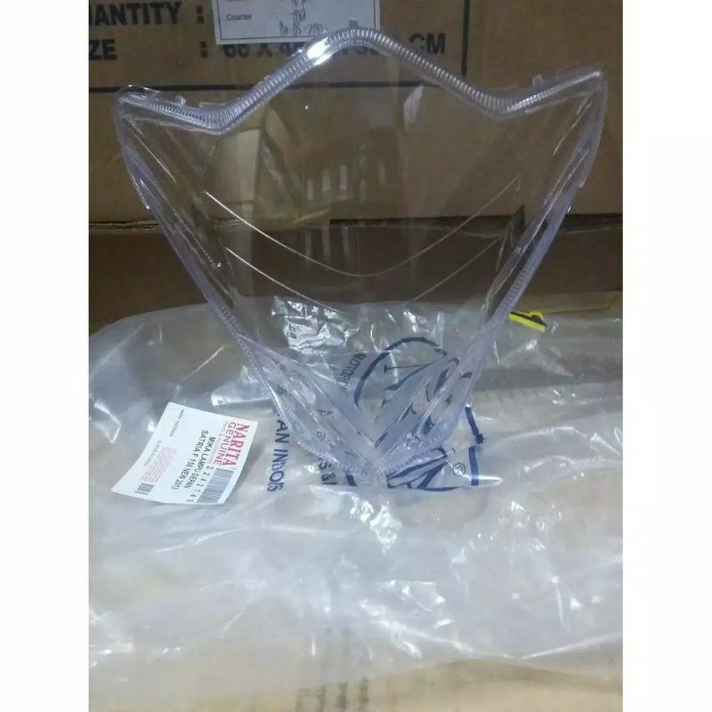 mika lampu depan satria Fu facelift 2013