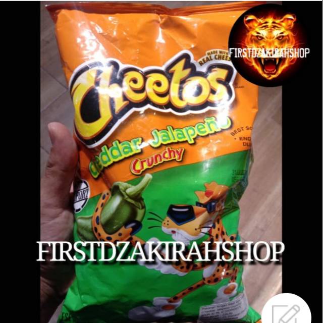 

Cheetos crunchy cheddar jalapeno 226gr