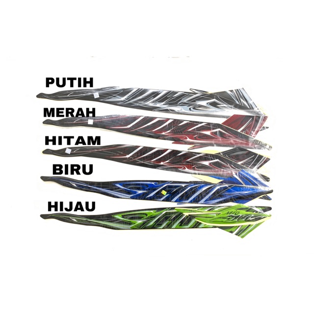 STIKER STRIPING MIO SOUL CARBU 2011