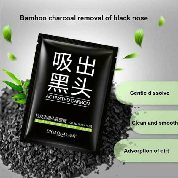 Masker Wajah Black mask masker Komedo Jerawat Import Original