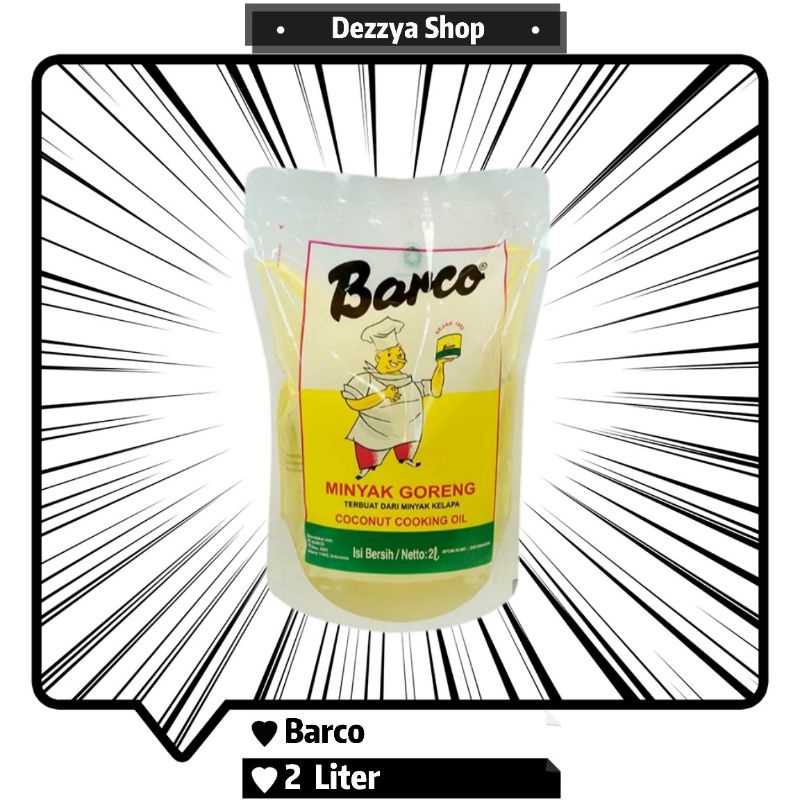 

Barco Minyak Goreng Kelapa 2 Liter