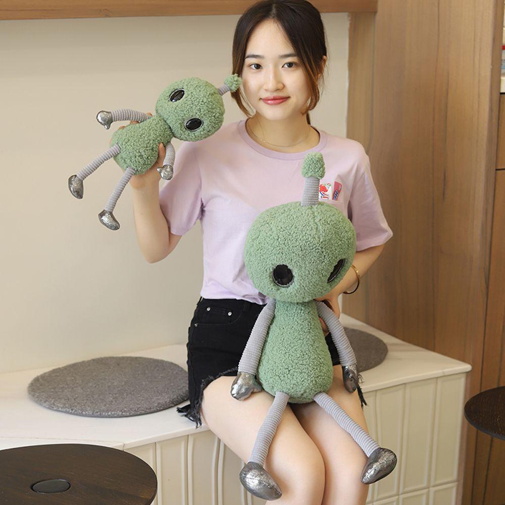 Lanfy Mainan Boneka Alien Bahan Plush Untuk Dekorasi Rumah / Hadiah Anak