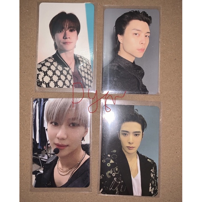 PHOTOCARD JAEHYUN nct kihno poetic,johnny classic,jaehyun arrival