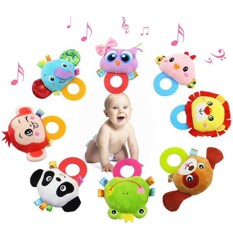 RATTLE DONUT MAINAN GIGIT BAYI TEETHER BAYI CARTERS SNI NEW