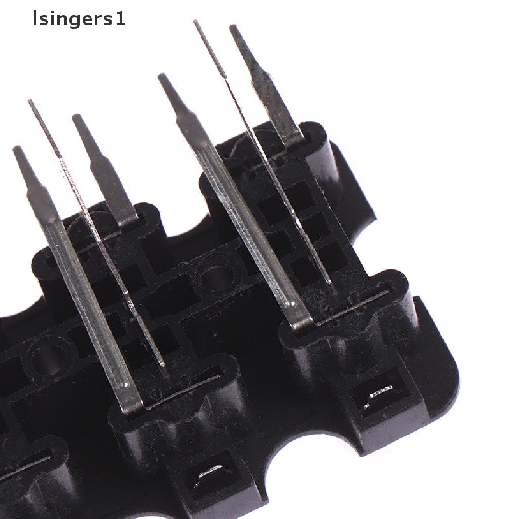 (lsingers1) 5pcs Konektor input Audio Stereo RCA Female 6 Lubang