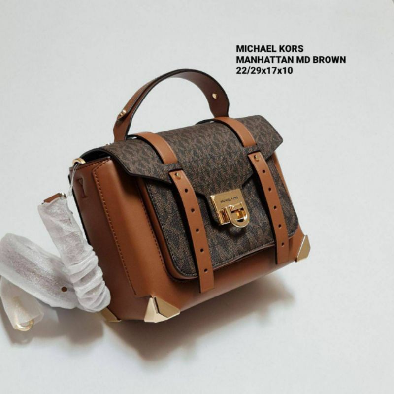 MK MANHATTAN SIGNATURE BROWN