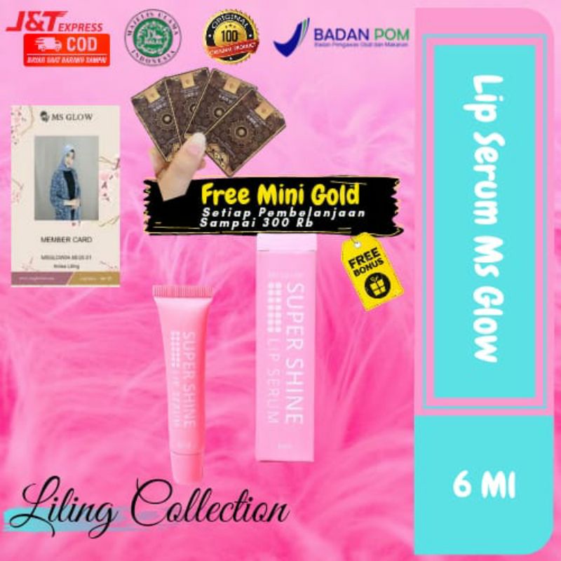 Ms Glow Lip Serum/Lip Serum Ms Glow