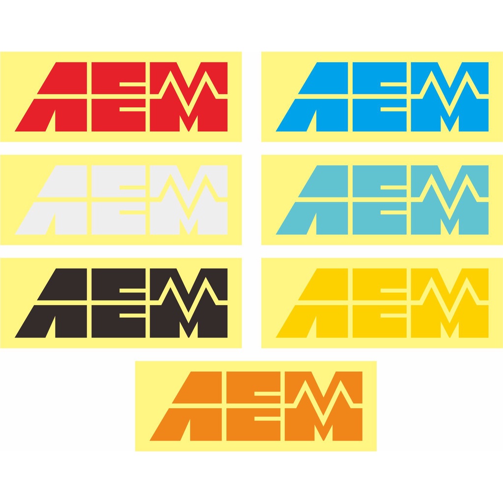 Sticker Cutting Scotlite AEM