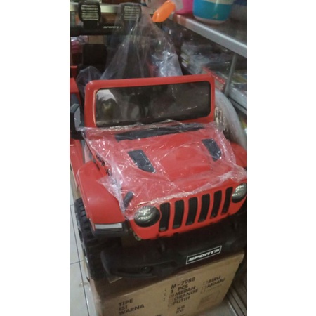 Mobil Jeep Listrik Aki Mainan Anak
