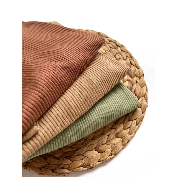 READYBASIC - BAJU KAOS LENGAN PANJANG BAHAN RIBB