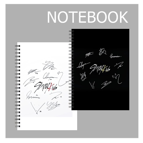 

Notebook Stray Kids Signature A6 Spiral Notebook KPOP CUSTOM