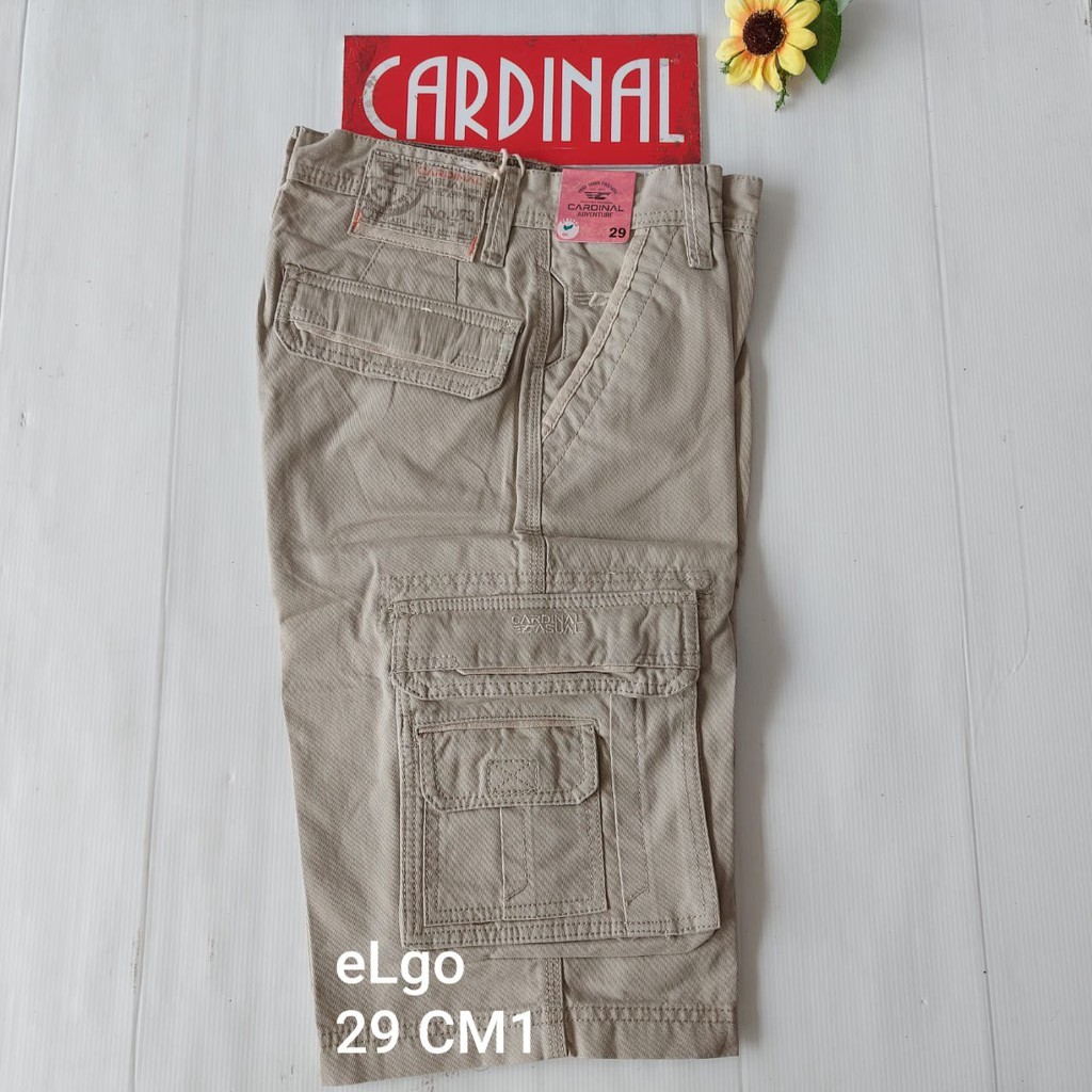 BB 29-CM KPL CARDINAL KEMPOL CASUAL Celana Pendek Kempol Fashion Pria Brand Kekinian