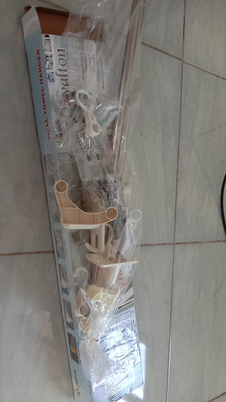 Jemuran Handuk Dinding Stainlees Wall Towel Hanger