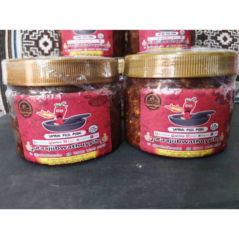 

Sambal Pecel Jawa Timur 500gr