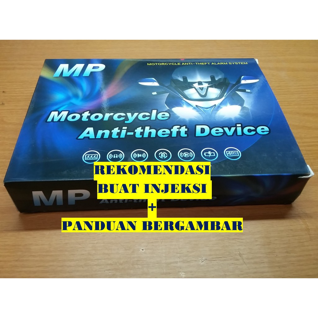 Alarm remot honda vario 150/125/110 fi+panduan bergambar bahasa indonesia