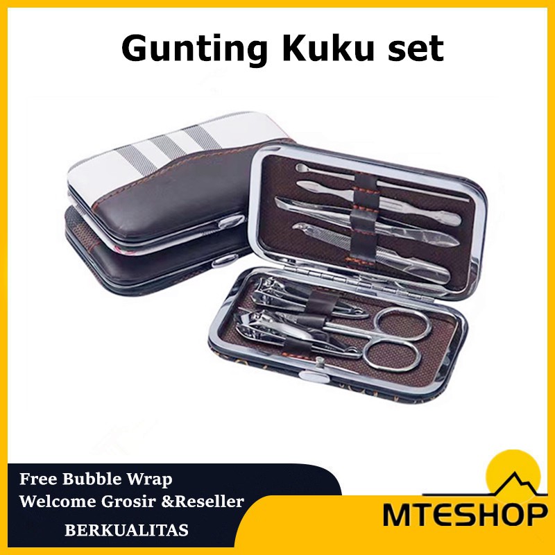 Gunting Kuku Set 7 In 1/ Paket Pedicure Manicure 7pcs /Paket Souvenir ...