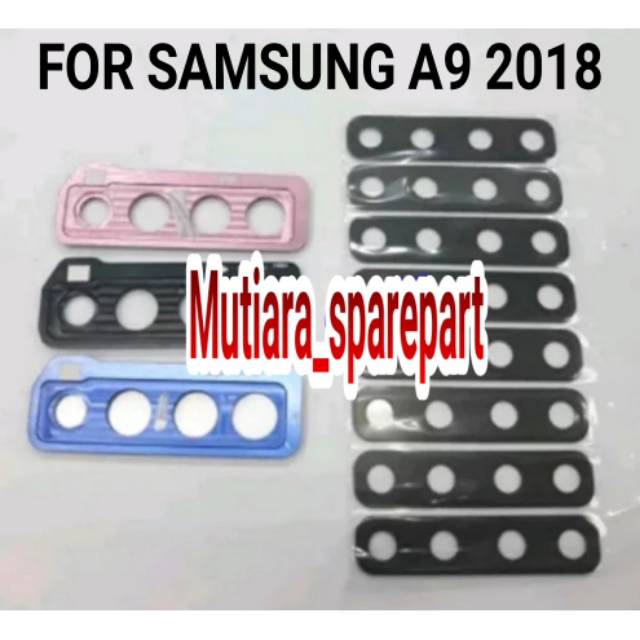 KACA LENSA KAMERA PLUS RING SAMSUNG A9 2018