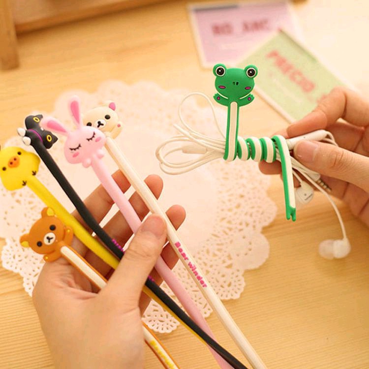 Asesoris Penglilit kabel Motif Lucu Hargakawan (b9k)