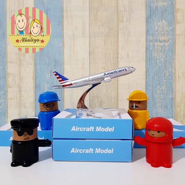 Miniatur/diecast/die cast pesawat import murah AMERICAN AIRLINES
