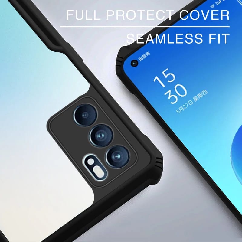 PROMO Case OPPO Reno6 4G Shockproof Casing Xundd Transparan Clear Pelindung Sampul Transparan Reno 6