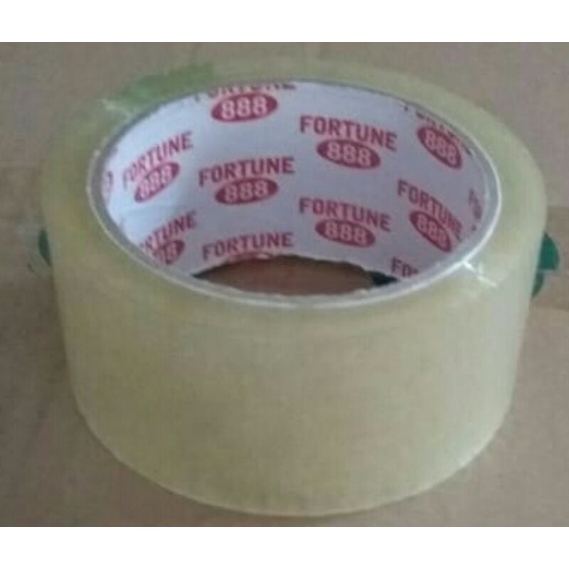 

Lakban bening/coklat 2 inch merek fortune/piece