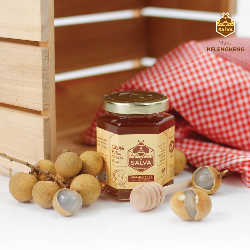 

SALVA Honey - Madu Kelengkeng 225 gram - Madu Asli - Madu Murni - Madu Hutan - Madu Organik