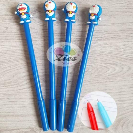 

Trend ready⭐ Pena / pulpen Gel karakter Doraemon-A605 isi 12pcs ,.,!!