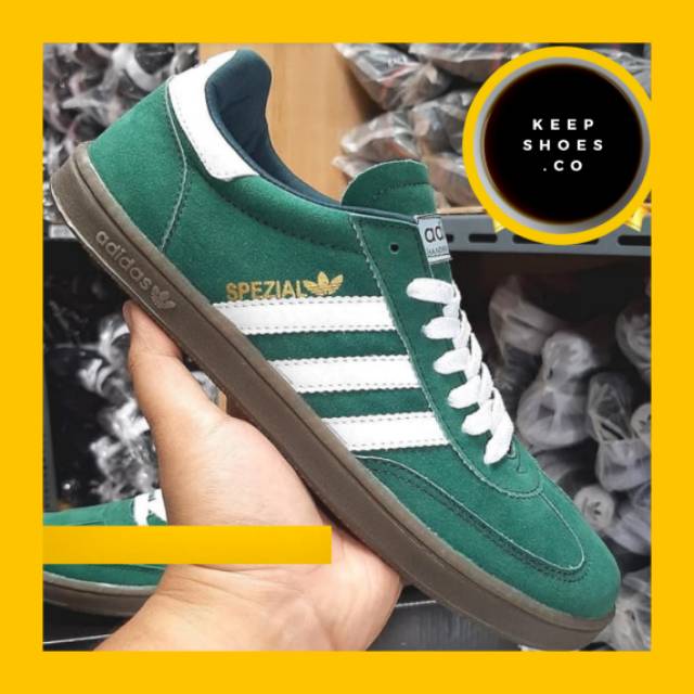 adidas spezial white green