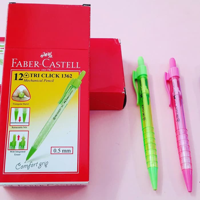 

Pensil Mekanik Merk Faber Castle uk 0.5