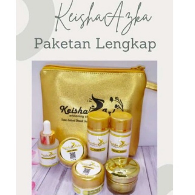 keisha azka paket Lengkap bpom