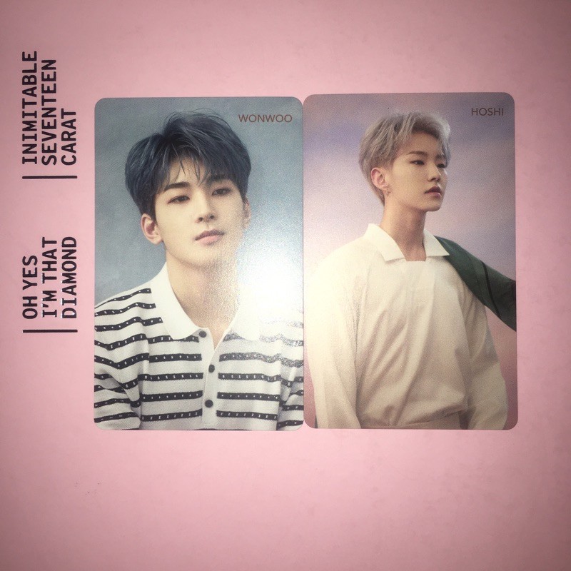 [SET] HMV fallin flower Hoshi Wonwoo