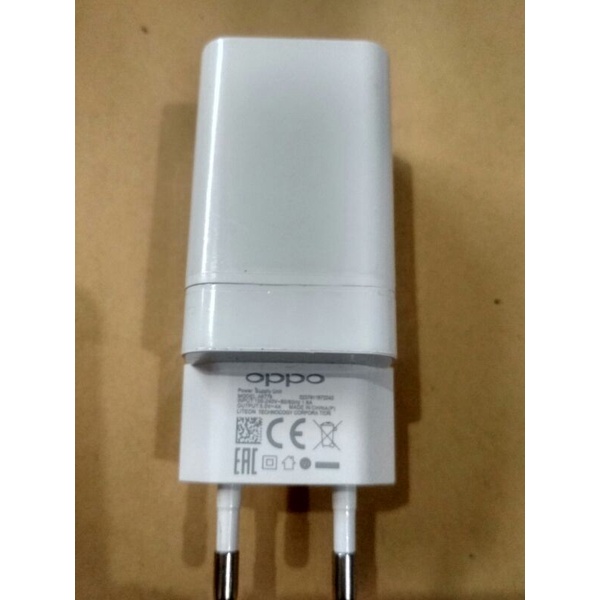 ADAPTOR KEPALA CHARGER OPPO VOOC FAST CHARGING AK779GB ORIGINAL 100%
