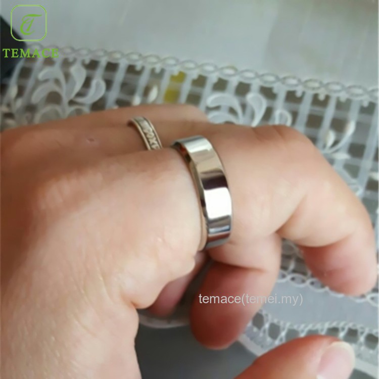 Cincin pria wanita pasiran hitam