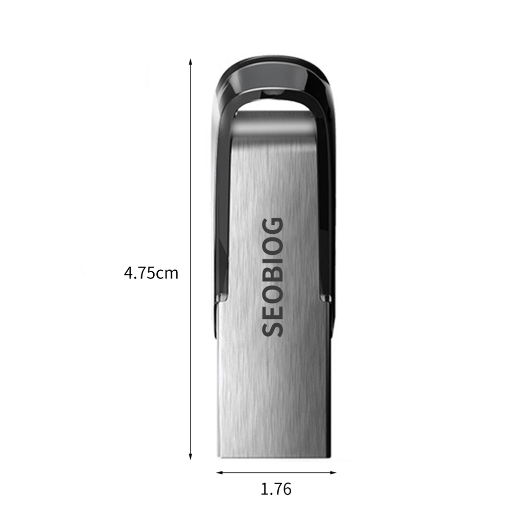 (Huluboy) Flashdisk USB 3.0 1TB 2TB High Speed Anti Air Bahan Metal Untuk SEOBIOG U Disk