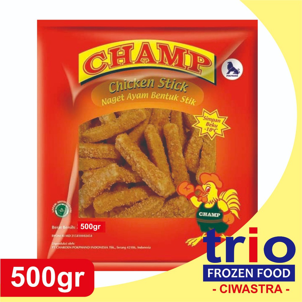 Champ Chicken Nugget Stick 500gr