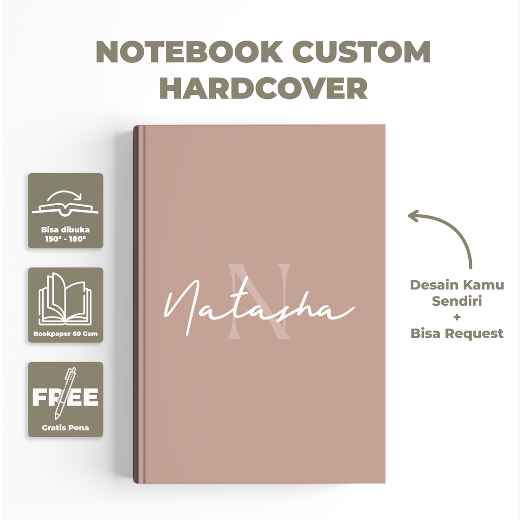 

notebook 50 Lembar/ notebook GARIS / notebook custom / notebook unik / notebook lucu / notebook estetik