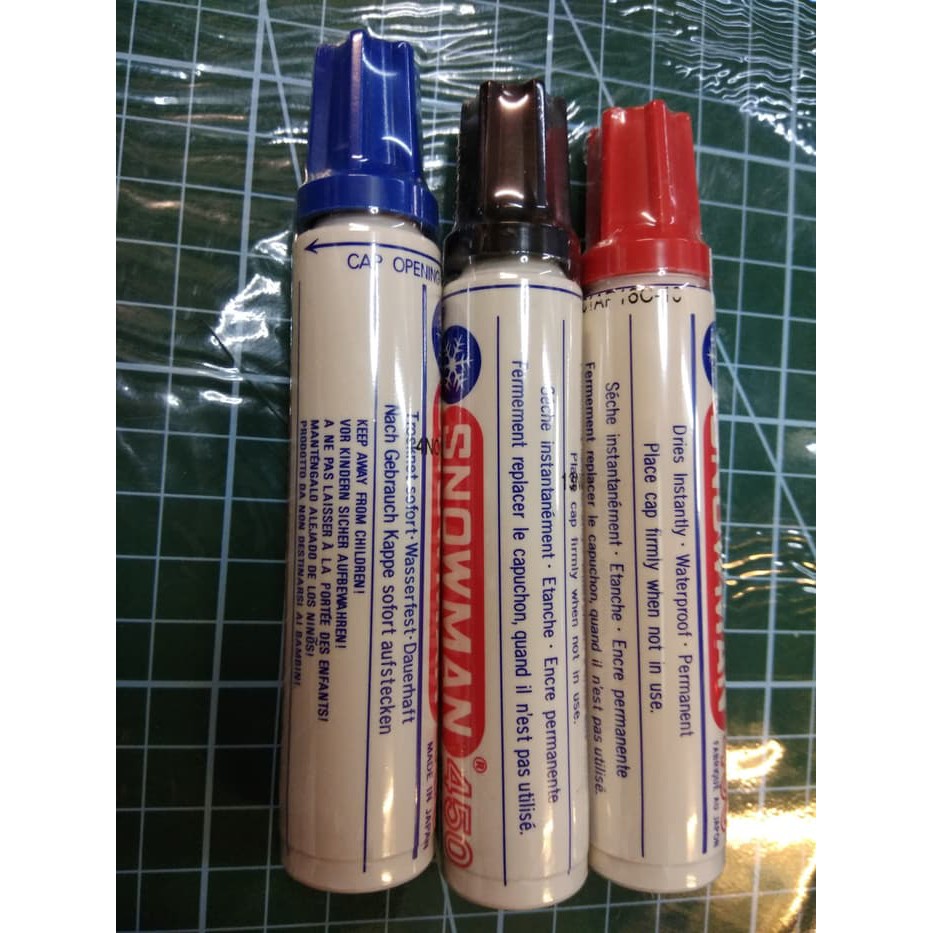 

Jual Permanent Marker Snowman 450 eaches Diskon