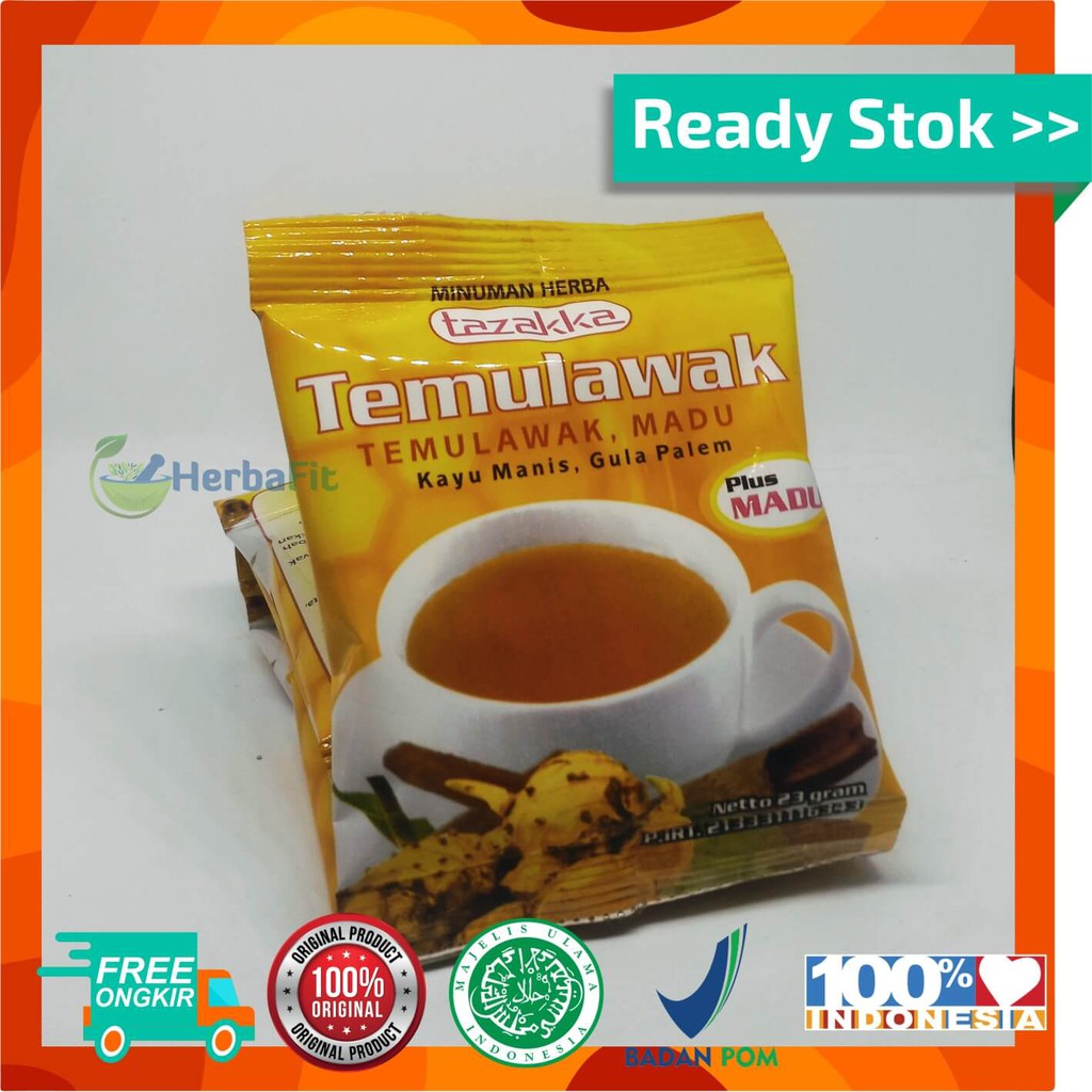 

TEMULAWAK Bubuk Minuman sehat Instan isi 23gr Halal BPOM dan Sebagai Daya Tahan Tubuh serta IMUN