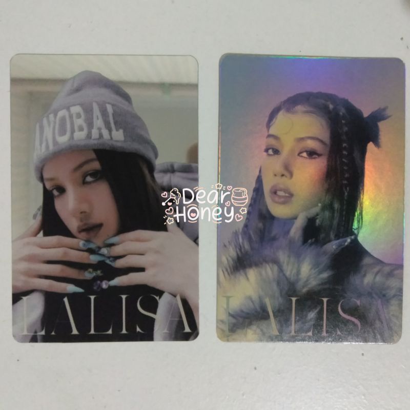 BLACKPINK PHOTOCARD LISA POB YG SELECT
