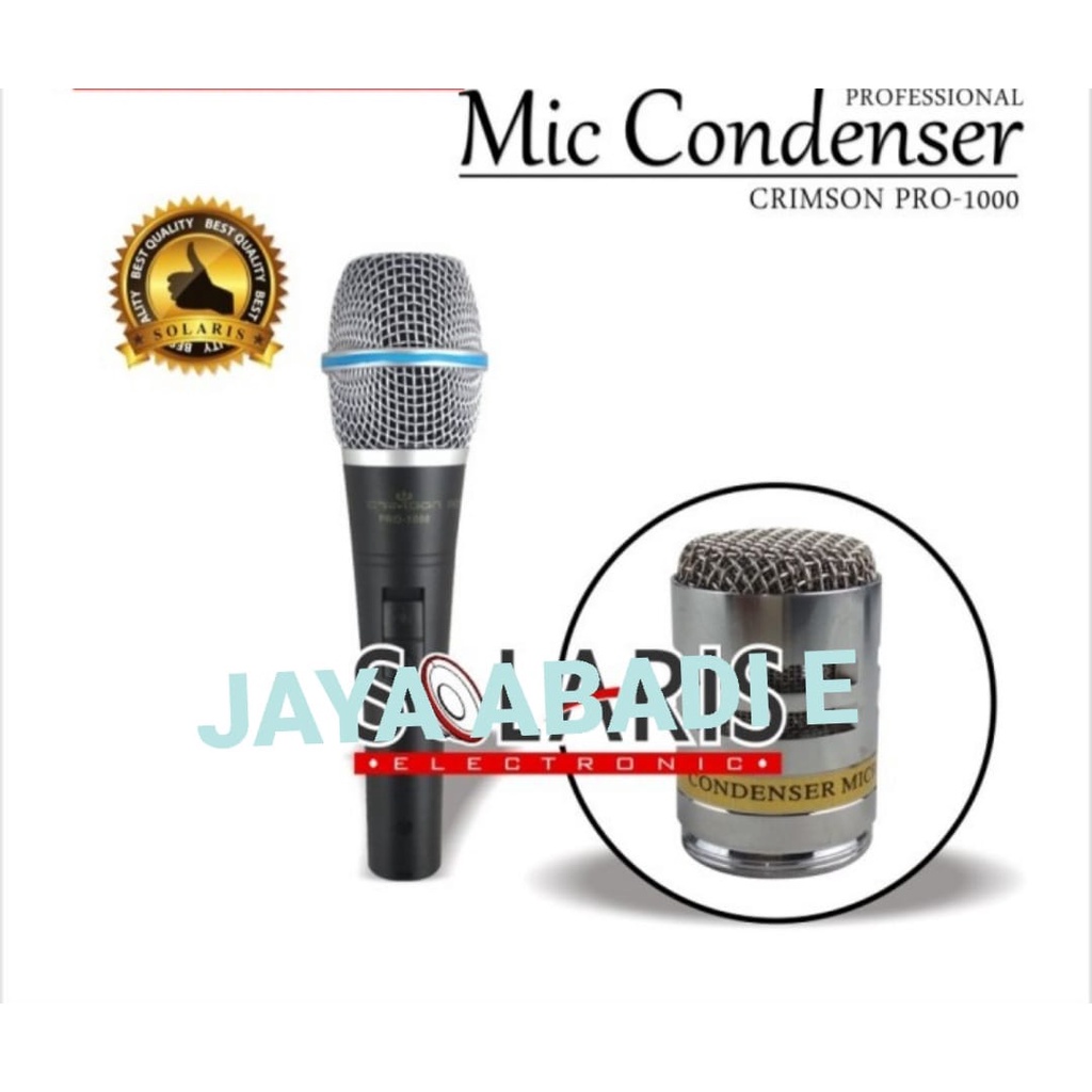 G583 ORIGINAL CRIMSON MIC KABEL CONDESOR BESI MICROPHONE MIK CABLE VOKAL CONDENSER MIKROPHONE VOCAL KARAOKE AUDIO MUSIK MUSIC SOUND DJ PANGGUNG STUDIO PIDATO CERAMAH ACARA MEETING KAMERA SUPER CARDIOID DYNAMIC PROFESIONAL PRO MICROPHONES LEGENDARY PERFORM