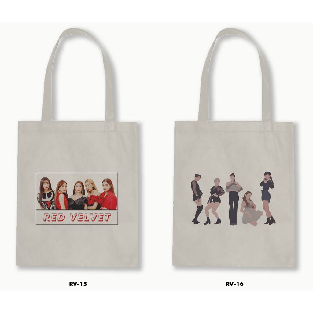 TOTE BAG BLACU - RED VELVET 1