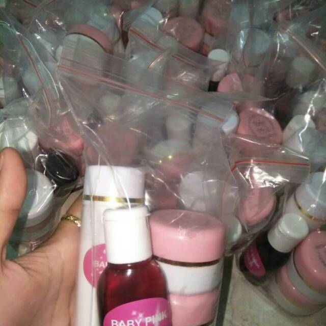 Cream baby pink