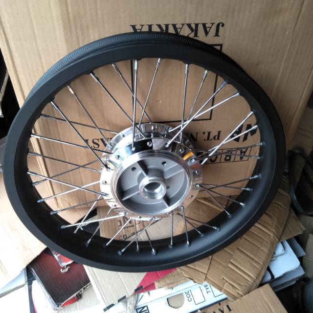 Vleg jari jari variasi ring 17x140 yamaha RX king jari jari plangi