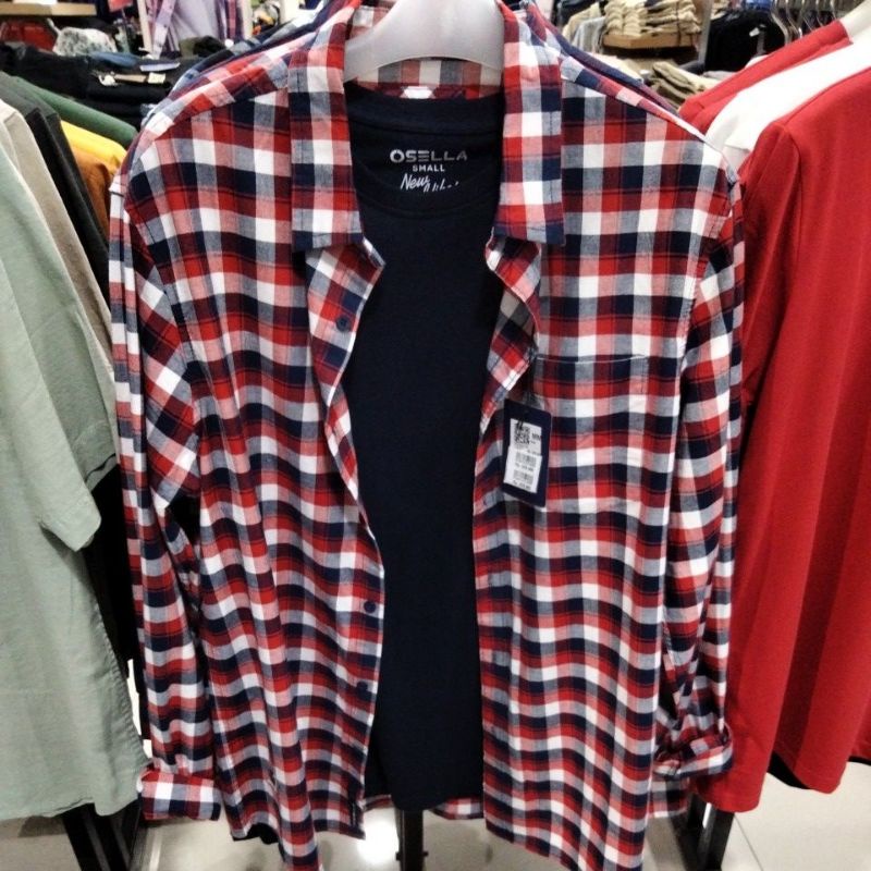 Kemeja pria OSELLA BOY ORIGINAL 100%