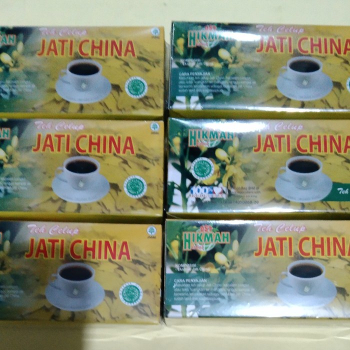 

Teh-Daun- Teh Celup Jati Cina Hikmah -Daun-Teh 800 Teh-Makanan-Minuman