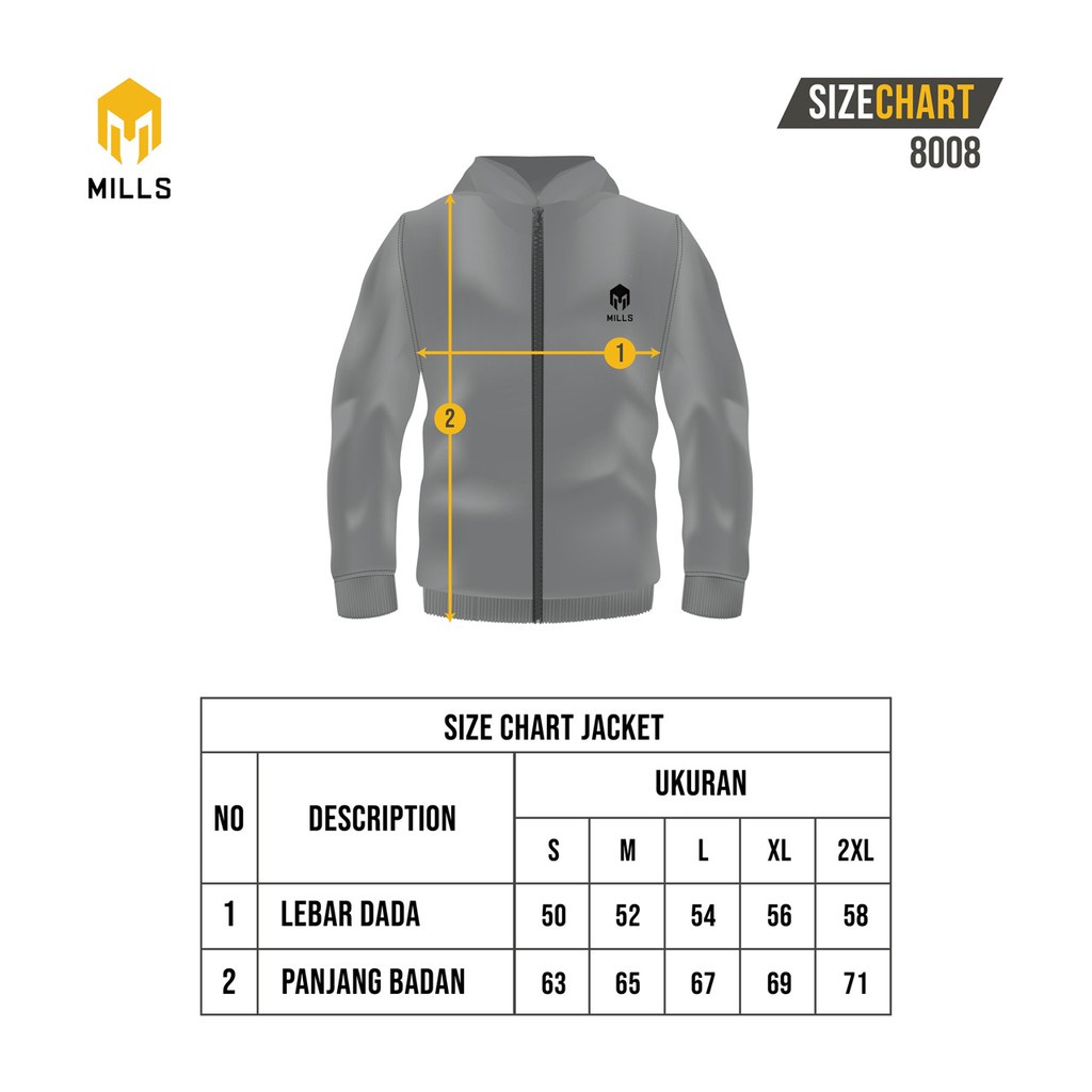 Mills Jacket Training Sparta 1.0 8008 Original