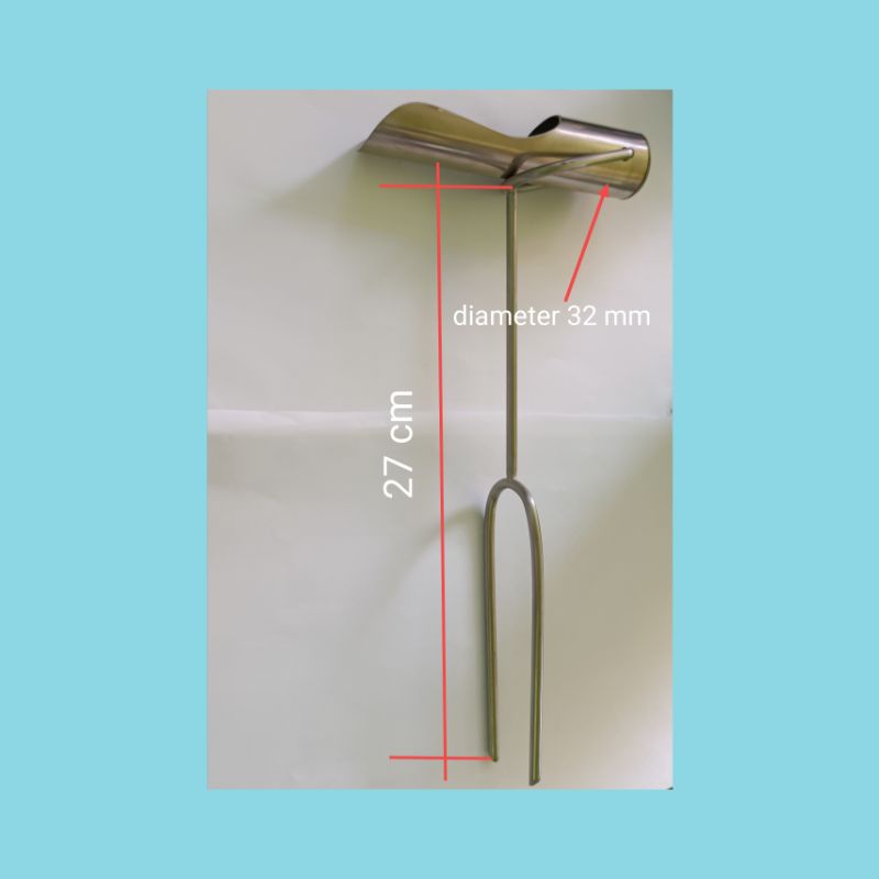 Cagak Jagrak Tegek Tabung Pancing Stainless Steel